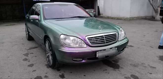 Mercedes S 500 1999, 222,222 km - 5.0 l - Bakı