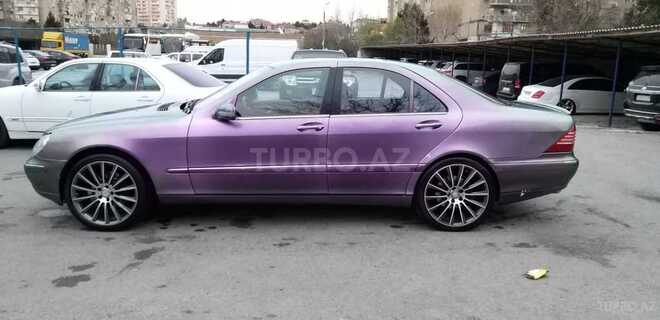 Mercedes S 500 1999, 222,222 km - 5.0 l - Bakı