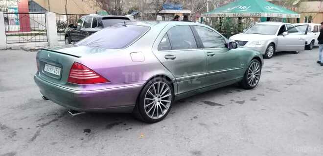 Mercedes S 500 1999, 222,222 km - 5.0 l - Bakı