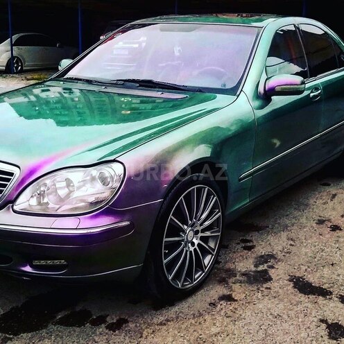 Mercedes S 500 1999, 222,222 km - 5.0 l - Bakı