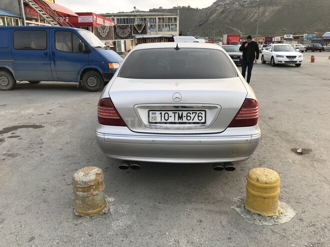 Mercedes S 320 2001, 355,000 km - 3.2 l - Bakı