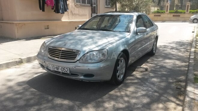 Mercedes S 320 1998, 173,000 km - 3.2 l - Bakı