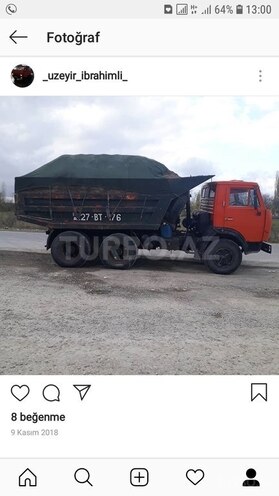 KamAz 5511 1988, 2,222 km - 1.2 l - Xaçmaz