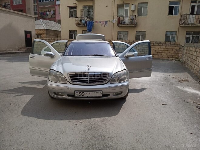 Mercedes S 320 2000, 304,000 km - 3.2 l - Bakı