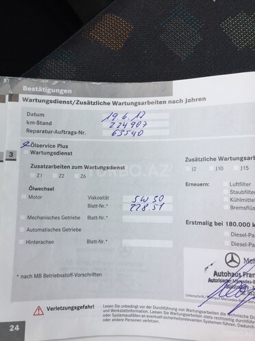 Mercedes Vito 2005, 255,000 km - 2.2 l - Bakı