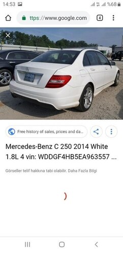 Mercedes C 250 2014, 38,897 km - 1.8 l - Bakı