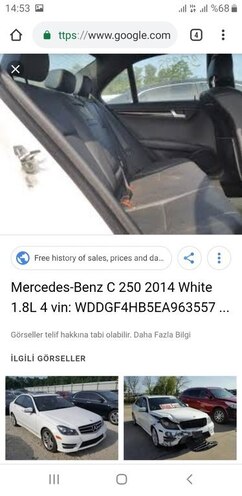 Mercedes C 250 2014, 38,897 km - 1.8 l - Bakı