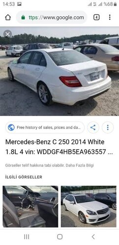 Mercedes C 250 2014, 38,897 km - 1.8 l - Bakı