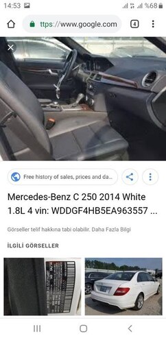 Mercedes C 250 2014, 38,897 km - 1.8 l - Bakı
