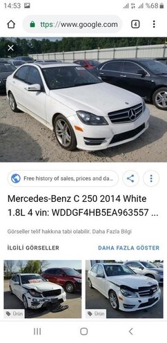 Mercedes C 250 2014, 38,897 km - 1.8 l - Bakı