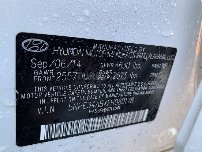 Hyundai Sonata 2015, 49,000 km - 2.0 l - Bakı