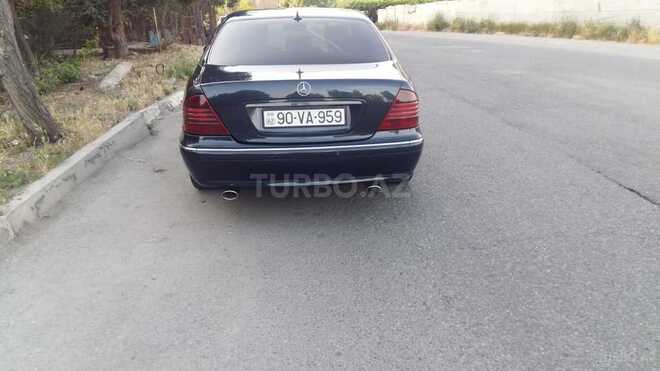 Mercedes S 320 2000, 270,000 km - 3.2 l - Bakı