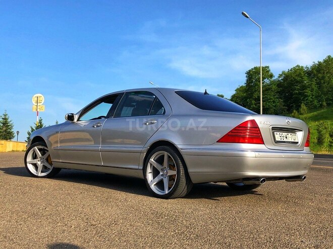 Mercedes S 500 2001, 96,600 km - 4.3 l - Bakı
