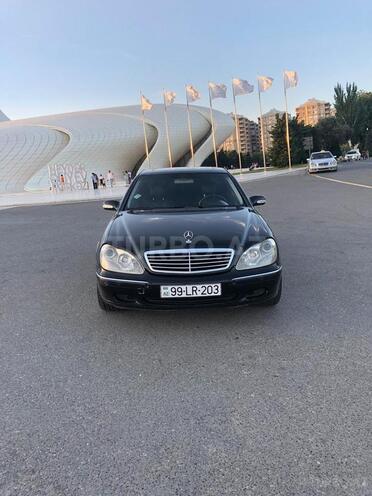 Mercedes S 320 2001, 230,000 km - 3.2 л - Bakı