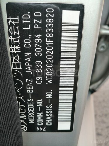 Mercedes C 240 1999, 345,000 km - 2.4 l - Bakı