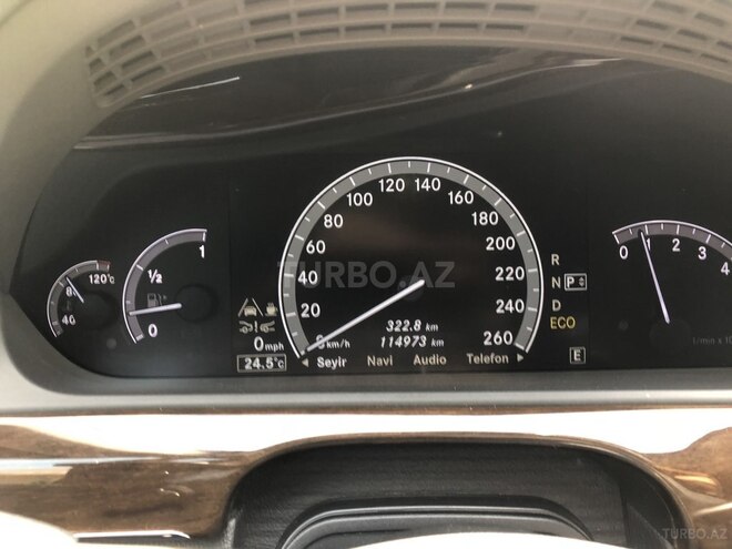 Mercedes S 350 2011, 115,000 km - 3.5 l - Bakı