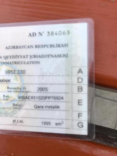 BMW 320 2005, 185,000 km - 2.0 l - Bakı