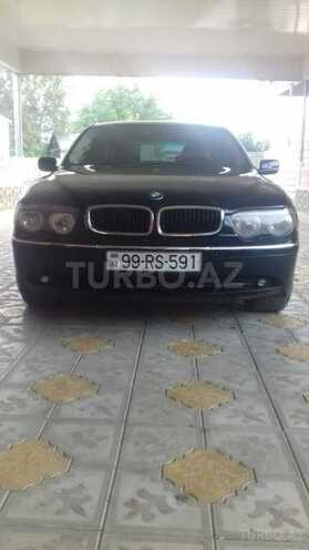 BMW 745 2002, 160,000 km - 4.4 l - Ağcabədi