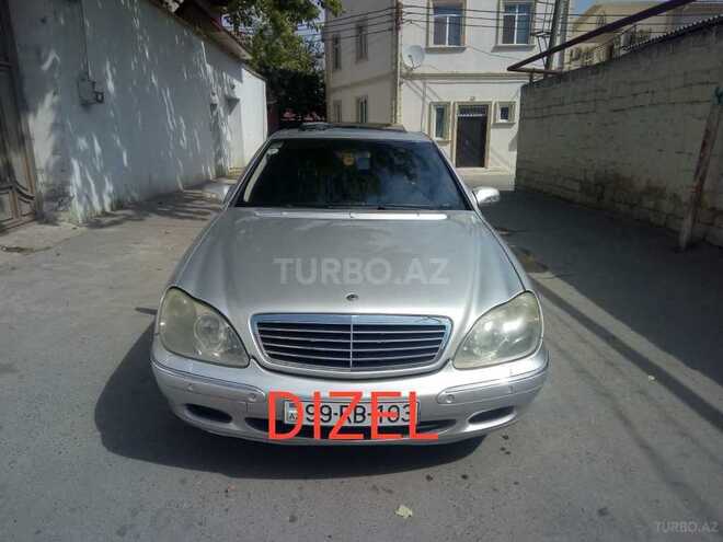 Mercedes S 400 2001, 195,000 km - 4.0 l - Bakı