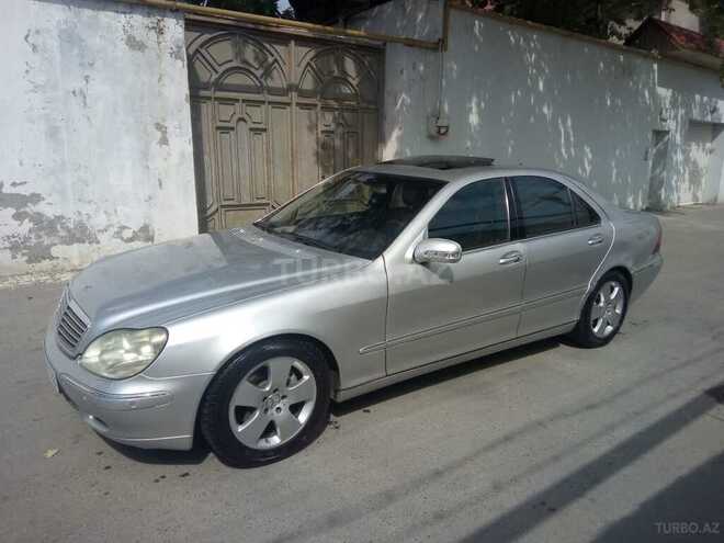 Mercedes S 400 2001, 195,000 km - 4.0 l - Bakı