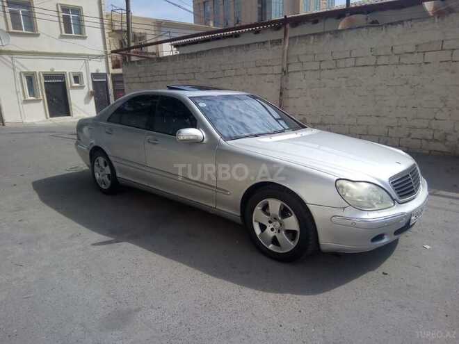 Mercedes S 400 2001, 195,000 km - 4.0 l - Bakı