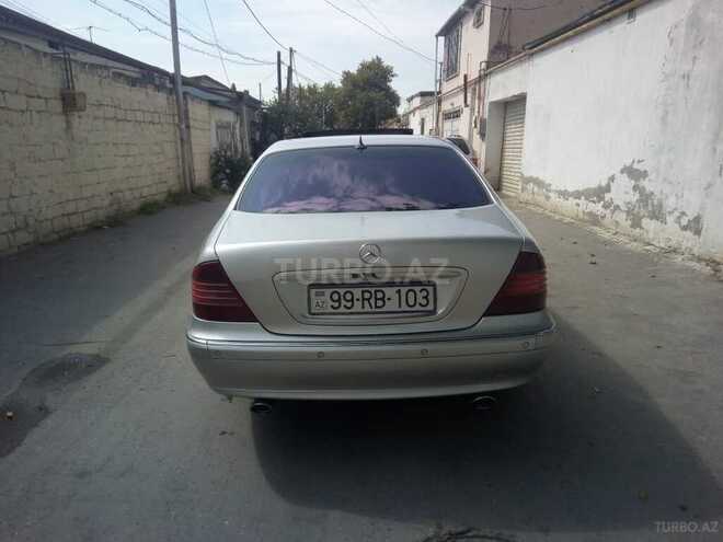 Mercedes S 400 2001, 195,000 km - 4.0 l - Bakı