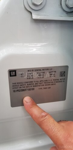 Chevrolet Cruze 2015, 72,000 km - 1.4 л - Bakı