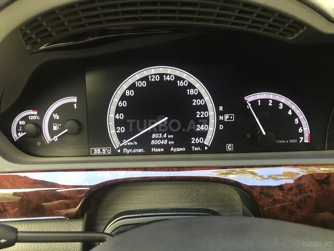 Mercedes S 350 2010, 81,000 km - 3.5 l - Bakı