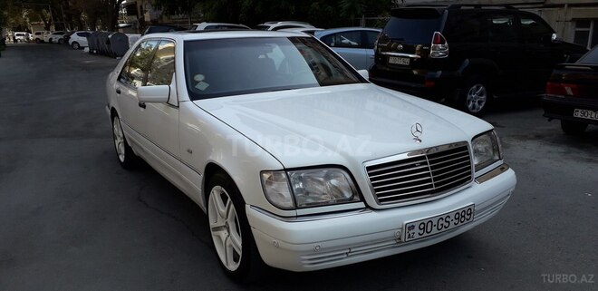 Mercedes S 600 1996, 168,000 km - 6.0 l - Bakı