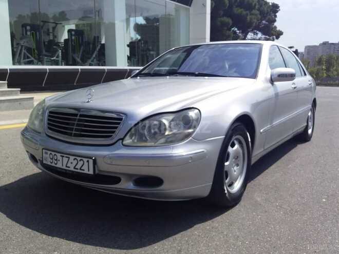 Mercedes S 500 2001, 235,700 km - 5.0 l - Bakı