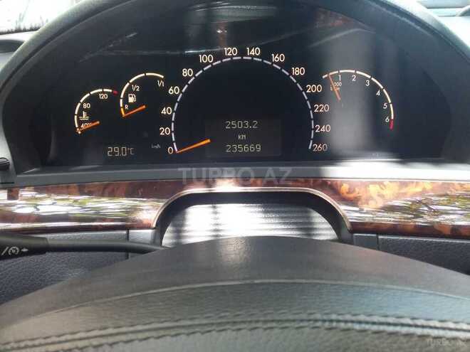 Mercedes S 500 2001, 235,700 km - 5.0 l - Bakı