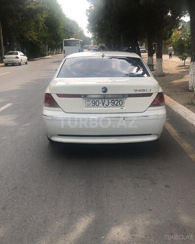 BMW 745 2003, 255,000 km - 4.5 l - Sumqayıt