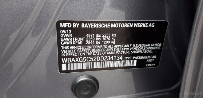 BMW 528 2013, 93,000 km - 2.0 l - Bakı
