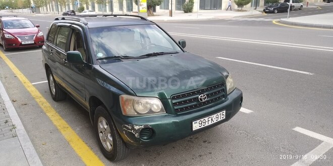 Toyota Highlander 2001, 436,000 km - 2.4 l - Bakı