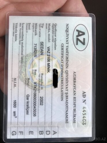 LADA (VAZ) 2106 2002, 170,000 km - 1.6 л - Biləsuvar