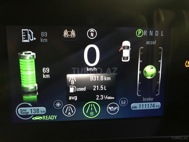 Chevrolet Volt 2013, 111,000 km - 1.4 l - Bakı