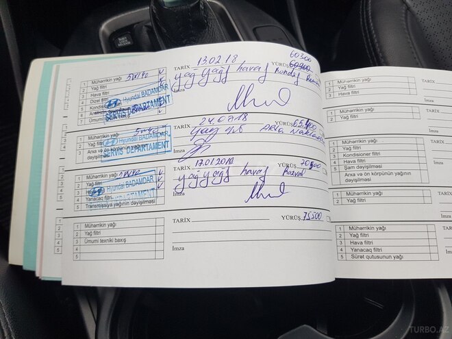 Hyundai Santa Fe 2013, 74,900 km - 2.4 l - Bakı