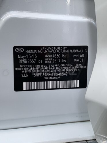 Hyundai Sonata 2015, 78,000 km - 2.0 л - Bakı
