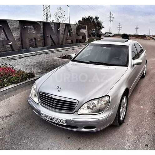 Mercedes S 430 2000, 199,999 km - 4.3 l - Bakı