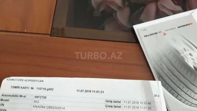 Kia Rio 2013, 50,000 km - 1.4 l - Bakı