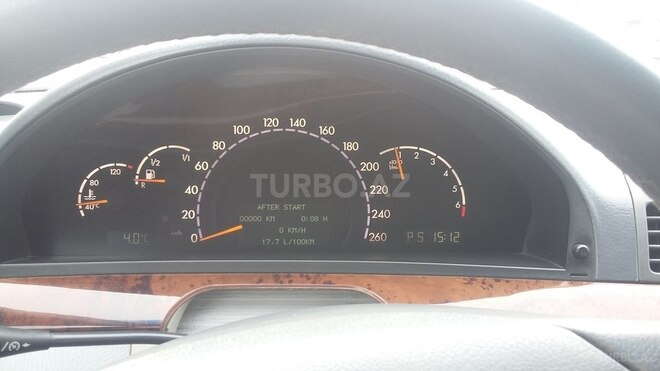 Mercedes S 320 1999, 274,048 km - 3.2 л - Gəncə