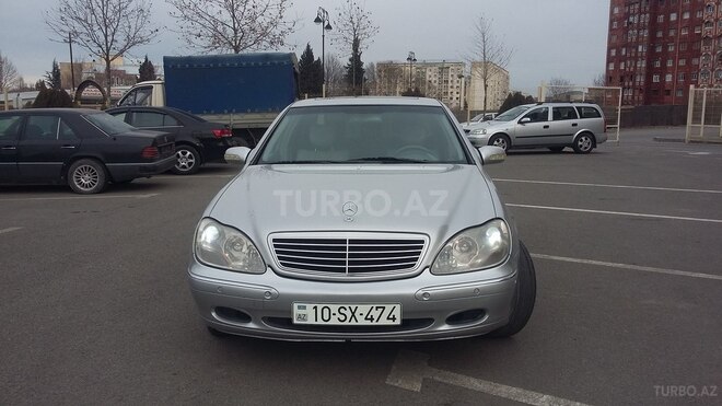 Mercedes S 320 1999, 274,048 km - 3.2 л - Gəncə