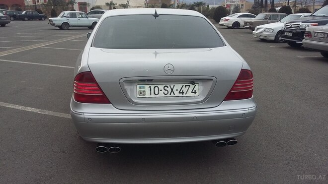Mercedes S 320 1999, 274,048 km - 3.2 л - Gəncə