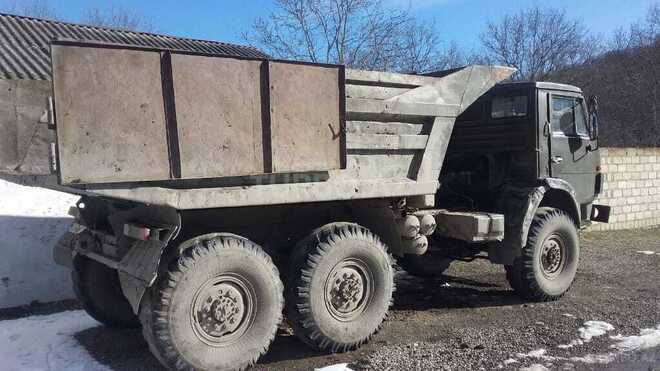 KamAz 55111 1990, 350,000 km - 11.0 l - Quba