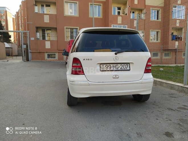Mercedes A 160 2002, 190,000 km - 1.6 l - Bakı