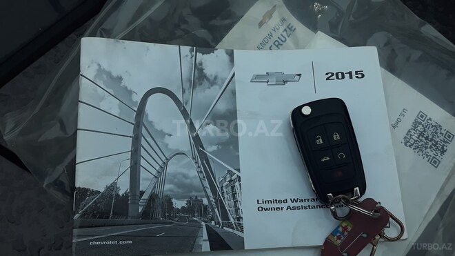 Chevrolet Cruze 2015, 207,400 km - 1.4 l - Bakı
