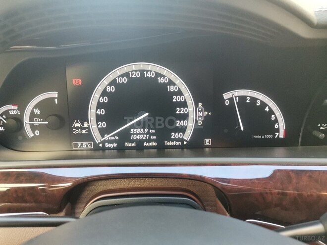 Mercedes S 500 2011, 105,000 km - 4.7 l - Bakı