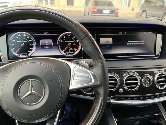 Mercedes S 63 AMG 2015, 14,500 km - 5.5 л - Bakı
