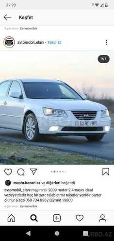 Hyundai Sonata 2008, 13,200 km - 0.2 l - Bərdə