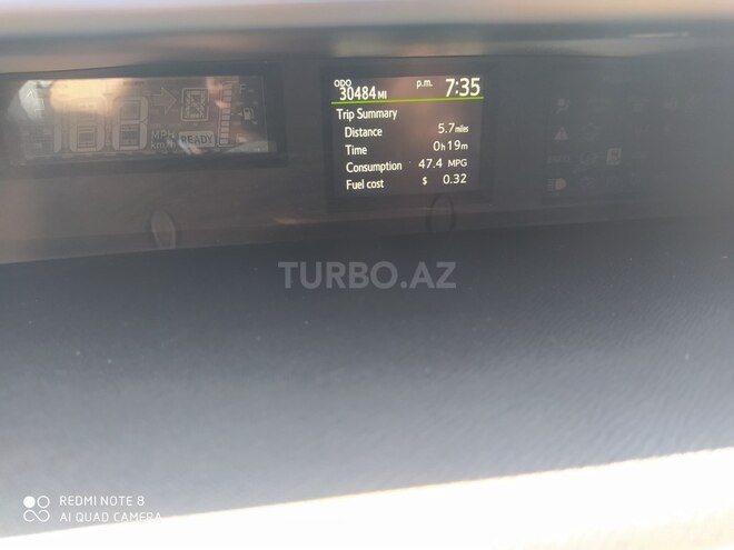Toyota Prius C 2013, 30,000 km - 1.5 l - Bakı